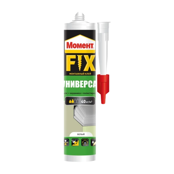 Монтажный клей Момент FIX Универсал 380г (1/12)