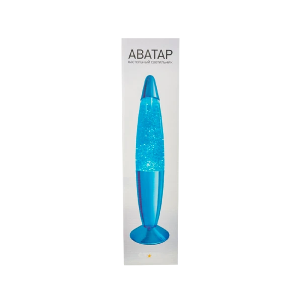 *Светильник настольный Старт АВАТАР 25W 220-230V E14 на основании сенс. синий