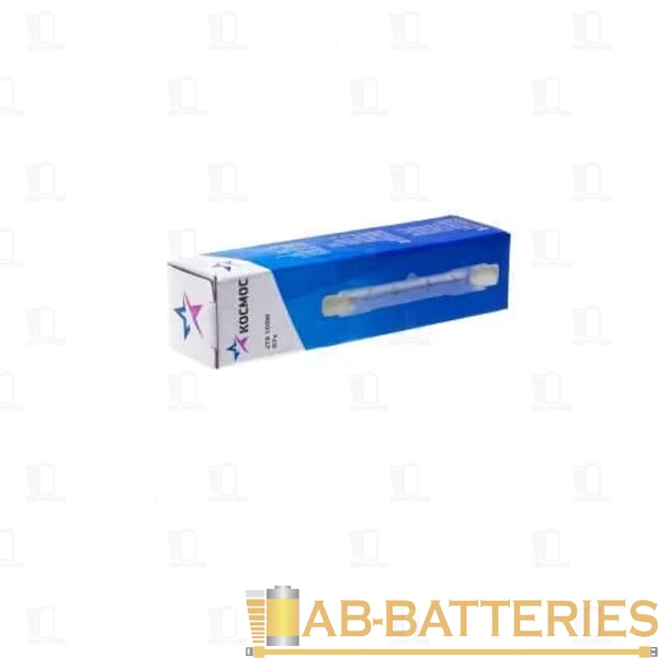 Лампа галогенная Космос J78 R7s 100W 3000К 230V трубка прозрачная