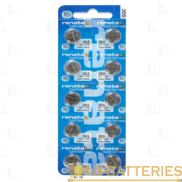 Батарейка Renata 365 Silver Oxide 1.55V (1/10/100)