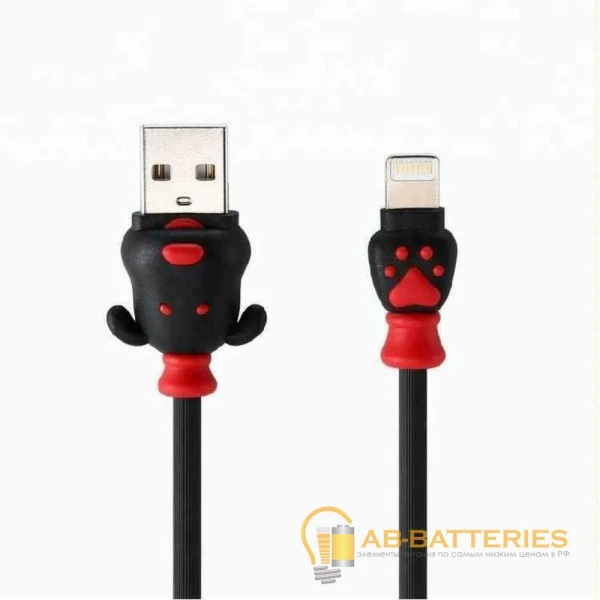 USB кабель REMAX Fortune (IPhone5/6/7/SE) RC-106i Черный