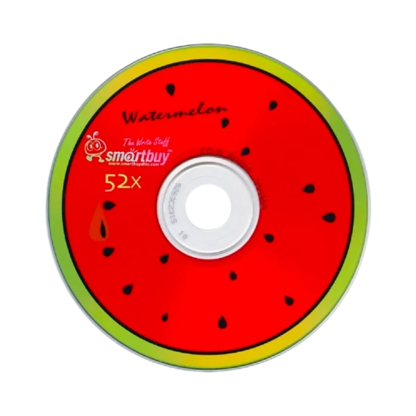 Диск CD-R Smartbuy Fresh-Watermelon 52x 80min 50шт. cake box (50/250)