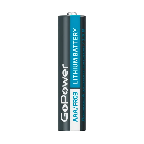 Батарейка GoPower FR03 AAA BOX10 Lithium 1.5V (10/800)