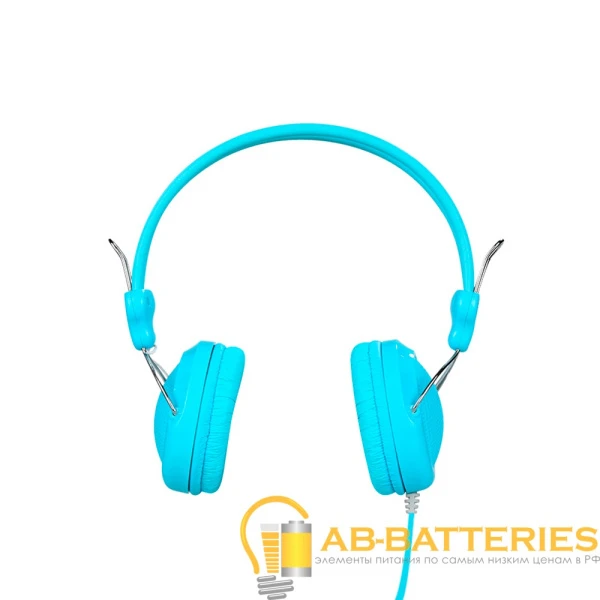 Наушники полноразмерные HOCO W5 с микр. синий (1/32)