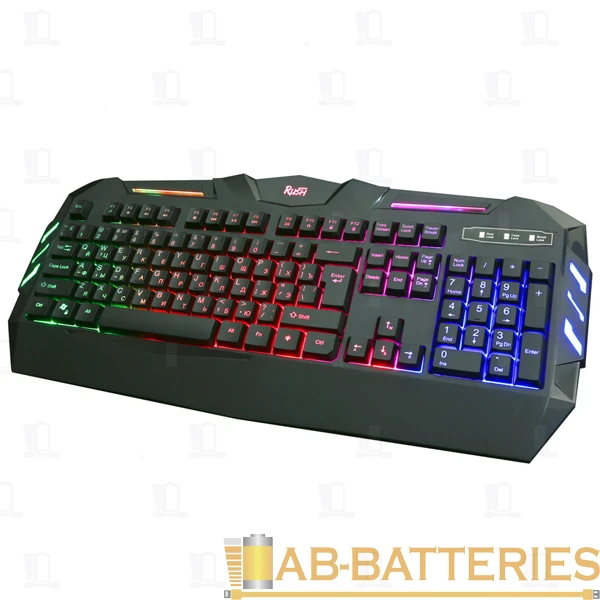 Клавиатура проводная Smartbuy 309 RUSH Interstellar игровая USB 1.5м черный (1/20)