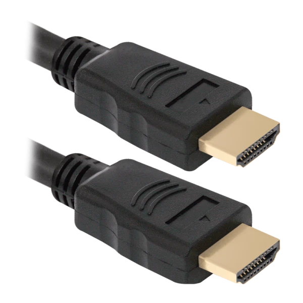 Кабель Defender HDMI-07 HDMI (m)-HDMI (m) 2.0м силикон ver.1.4 черный (1/25/150)