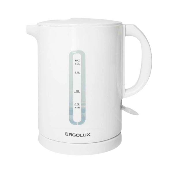Электрочайник Ergolux ELX-KH01-C01 1500-2300W 1.7л белый (1/12)