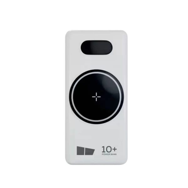Внешний аккумулятор MORE CHOICE PB70S-10 10000mAh 3.0A 5W 3USB беспроводная зарядка белый