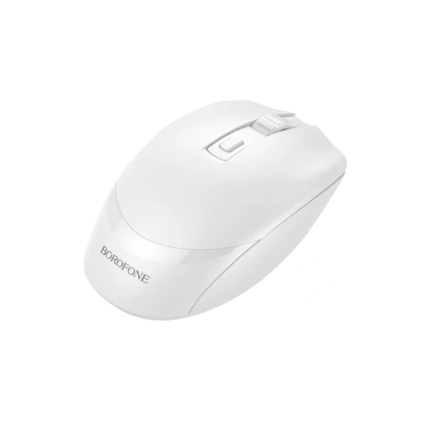 Мышь беспроводная Borofone BG7 классическая USB белый (1/22/88)