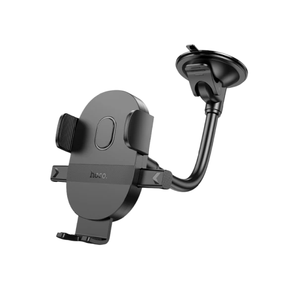 Держатель автомобильный HOCO H20 присоска черный (1/84)