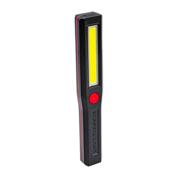 *Фонарь универсальный Космос 6001 3W COB от батареек магнит черный (1/100/200) 