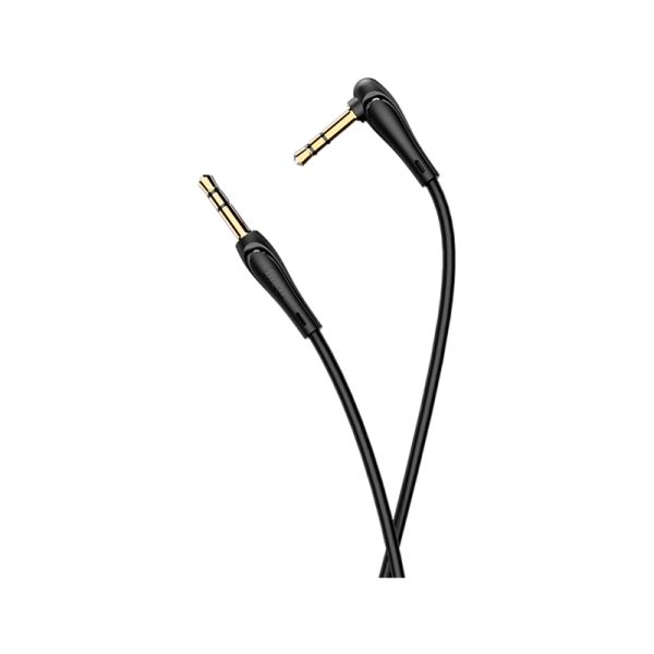 Кабель AUX HOCO UPA14 Jack 3.5mm (m)-Jack 3.5mm (m) 1.0м TPE черный (1/30/300)