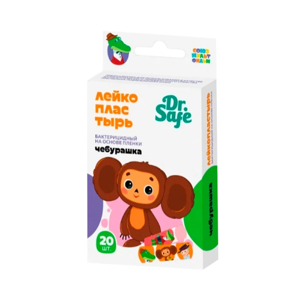 Dr.Safe Лейкопластырь №20 Чебурашка