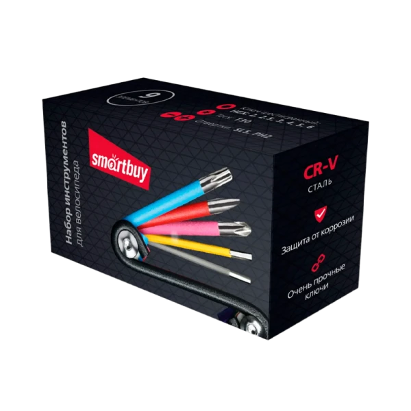 Набор велосипедный 9 шт, Smartbuy (1/80)