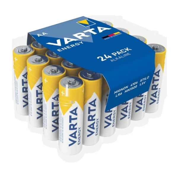 Батарейка Varta ENERGY LR6 AA BOX24 Alkaline 1.5V (4106) (24/288)