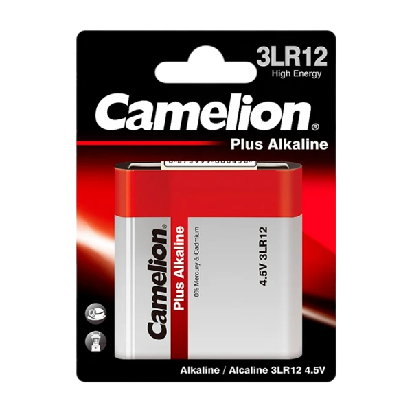 Батарейка Camelion Plus 3LR12 BL1 Alkaline 4.5V (1/6/144)