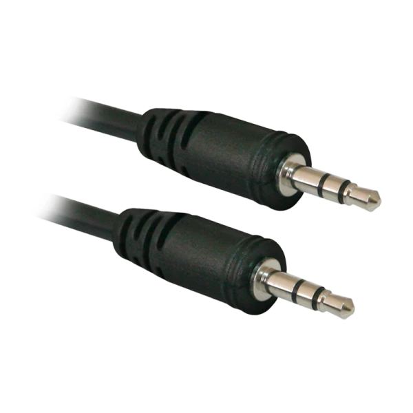 Кабель AUX Defender JACK01-05 Jack 3.5mm (m)-Jack 3.5mm (m) 1.5м силикон черный (1/20/400)