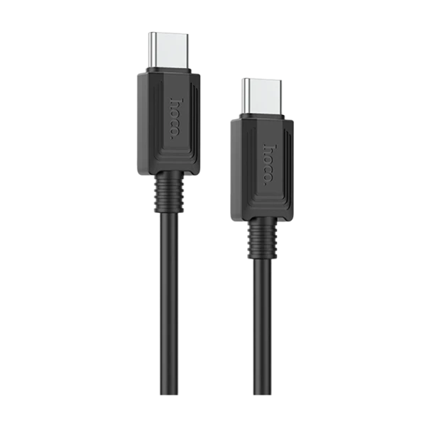 Кабель HOCO X73 Type-C (m)-Type-C (m) 1.0м 3.0A 60W ПВХ черный (1/31/310)
