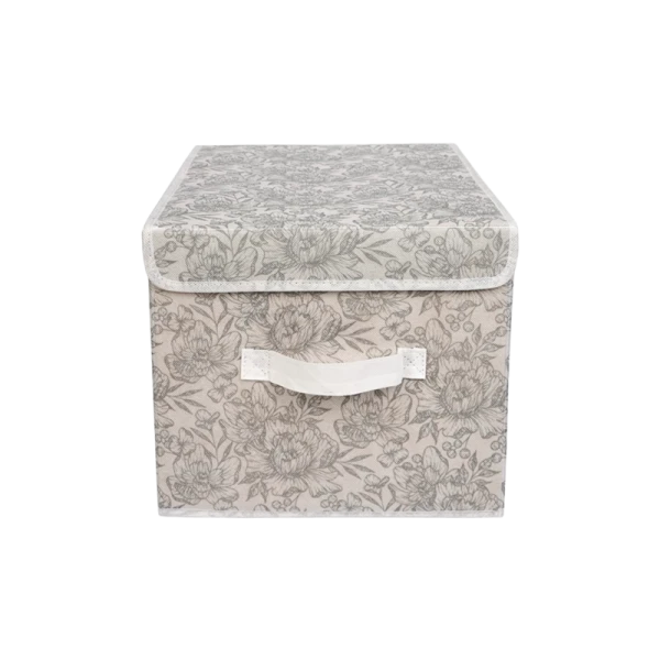 ЕГ Grey Flower Короб для хранения 30х40x25 см (1/12)