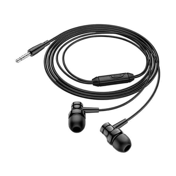 Наушники внутриканальные Borofone BM67 с микр. черный (1/76/304)