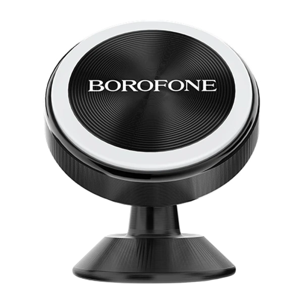 Держатель автомобильный Borofone BH5 липучка магнит черный (1/160)