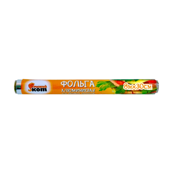 Фольга пищевая Рыжий кот 29см x 8.0м 9мкм (1/50)
