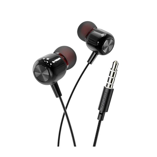 Наушники внутриканальные HOCO M87 с микр. черный (1/21/210)