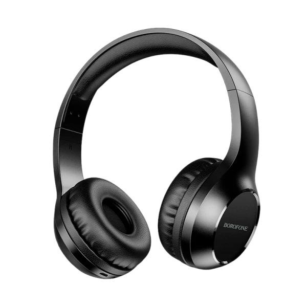 Наушники полноразмерные Borofone BO12 bluetooth 5.0 с микр. черный (1/20)