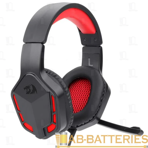 Наушники полноразмерные Redragon Themis с микр. игровые черный красный (1/10)