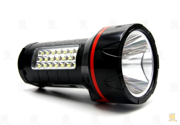 Фонарь туристический Без бренда 9928 10W от аккумулятора 2 режима черный