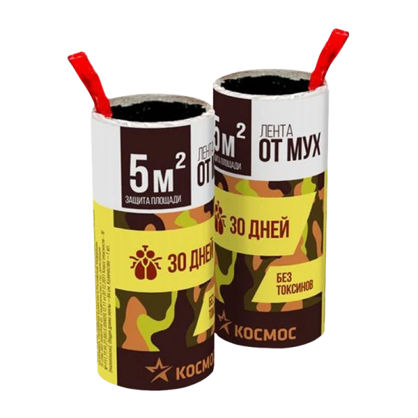 *Лента от мух Космос 1шт. (1/100/1000) 