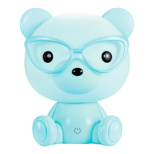 Светильник настольный Camelion KD-890 3W 1LED IP20 на основании сенс. голубой (1/12)