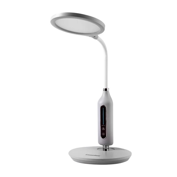 Светильник настольный Camelion KD-862 10W IP20 на основании сенс. серый (1/6)