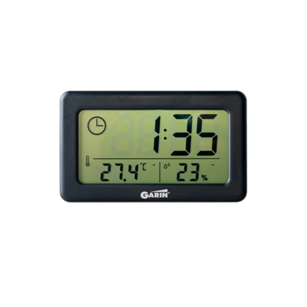 Термометр GARIN Точное Измерение THC-1 Термометр-гигрометр-часы