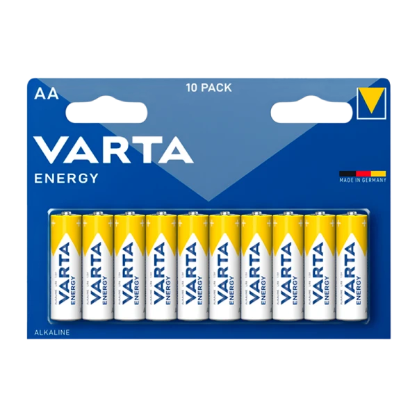 Батарейка Varta ENERGY LR6 AA BL10 Alkaline 1.5V (4106) (10/200/36000)