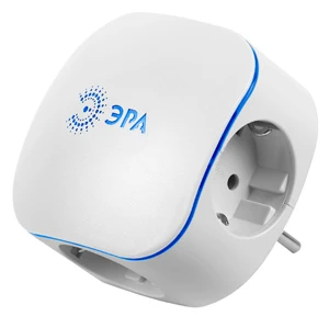 Разветвитель ЭРА SP 3р.С/З 2.0A 2USB со шторкой белый (1/6/36)