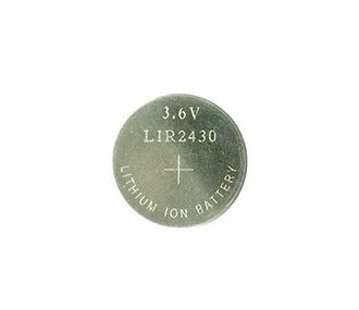 Аккумулятор ET LIR2430 BULK 60mAh, 3.6V, Li-Ion (1/200)