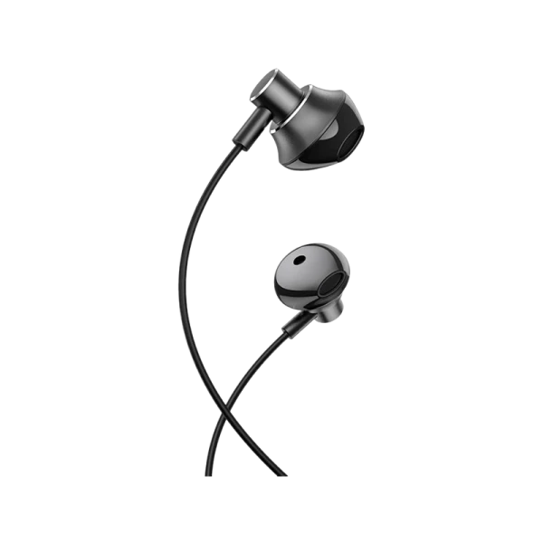 Наушники вставные HOCO M75 с микр. черный (1/21/210)