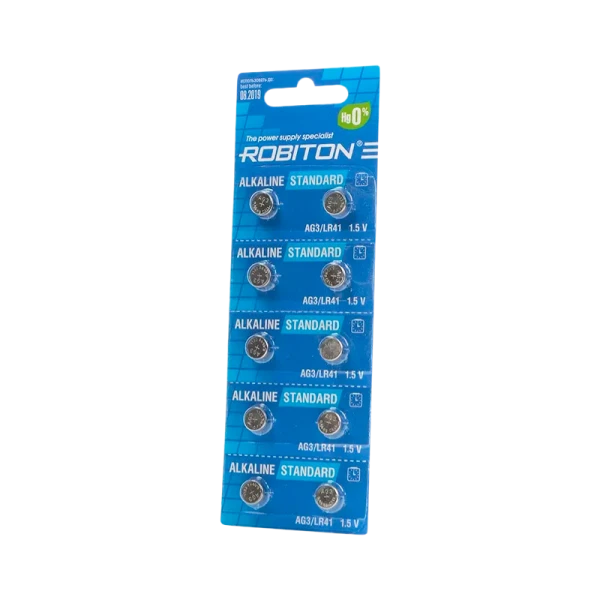 Батарейка ROBITON STANDARD R-AG3-BL10 AG3 BL10 (10/200/4000)