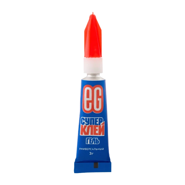 Супер-клей Еврогарант/EG ГЕЛЬ 3г BL1 (1/12/72/288)