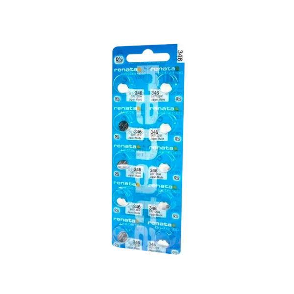 Батарейка Renata 346 (SR712SW) BL10 Silver Oxide 1.55V (10/100)