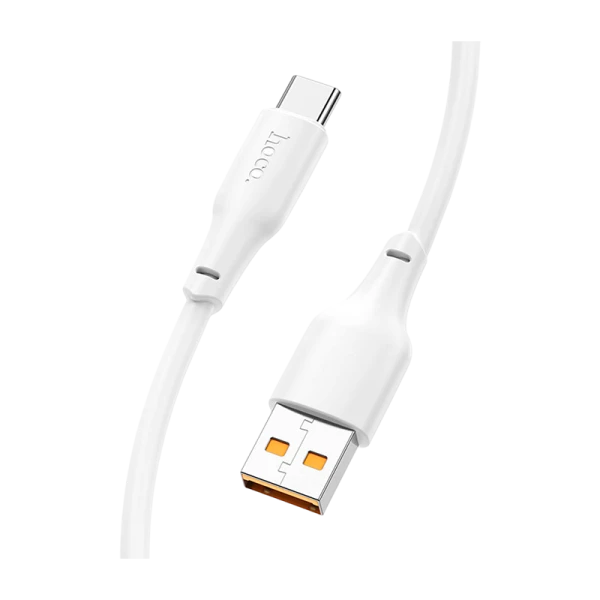 Кабель HOCO X93 USB (m)-Type-C (m) 1.0м 27W TPE белый (1/37/370)