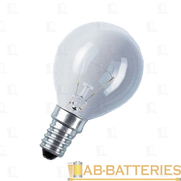 Лампа накаливания Osram E14 60W 230V шар Classic прозрачная