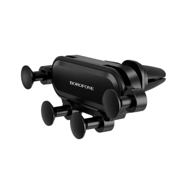 Держатель автомобильный Borofone BH19 в воздуховод черный (1/130)