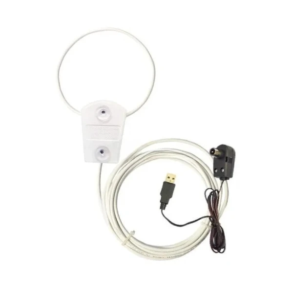 ТВ-Антенна комнатная Уралка УР-3У активная с питанием от USB DVB-T/T2