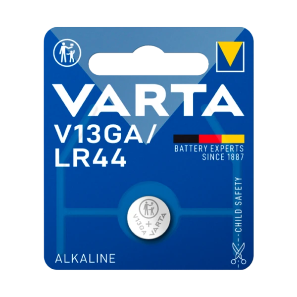Батарейка Varta ELECTRONICS G13/LR1154/LR44/357A/A76 BL1 Alkaline 1.5V (4276) (1/10/100)