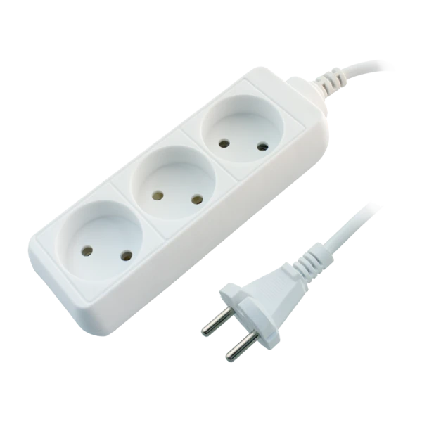 *Удлинитель Старт S 3р.Б/З 10A 1.5м IP20 белый (1/20) 