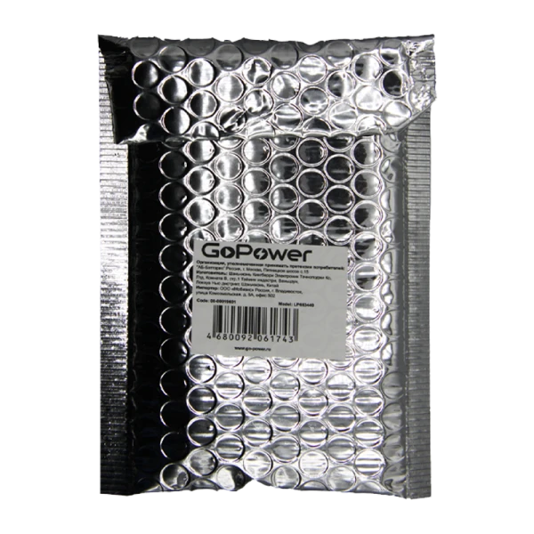 Аккумулятор Li-Pol GoPower LP683440 PK1 3.7V 900mAh с защитой (1/10)