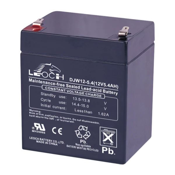 Аккумулятор свинцово-кислотный LEOCH DJW12-5.4 12V 5.4Ah