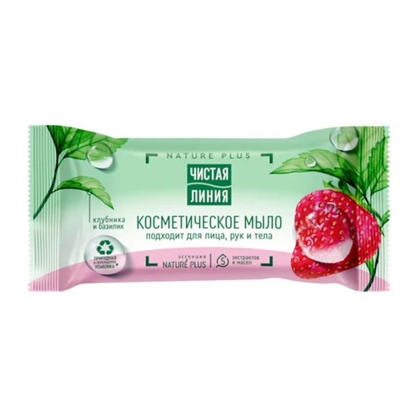 Мыло Чистая линия PURE LINE Клубника 75г